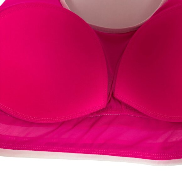 Torrid Bikini Top Women's Plus 3 Wireless Color Banding Scoop Bikini Top - Picture 6 of 9